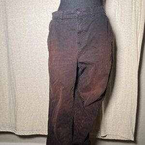 Distressed Black Pants